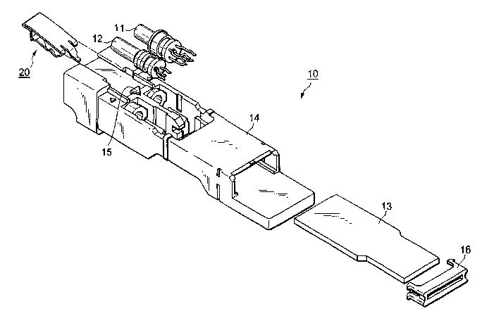 A single figure which represents the drawing illustrating the invention.